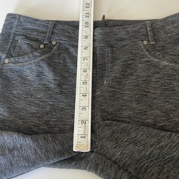 Kuhl Womens Mova Kapri Pants Heather Grey Stretch Fabric Inner Drawcord Size 14 - Picture 10 of 11